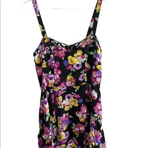 Material Girl Floral Dress Size XL